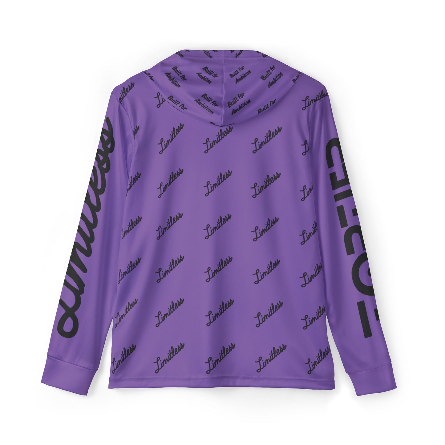 Light Purple AOP Limitless Sports Warmup Hoodie