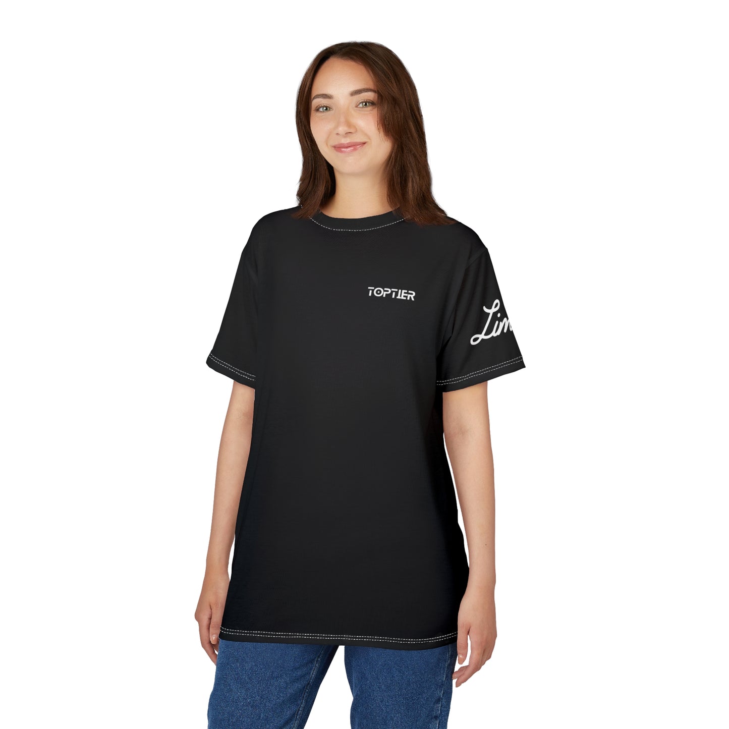 Top Tier Workout Shirt - Black Limitless