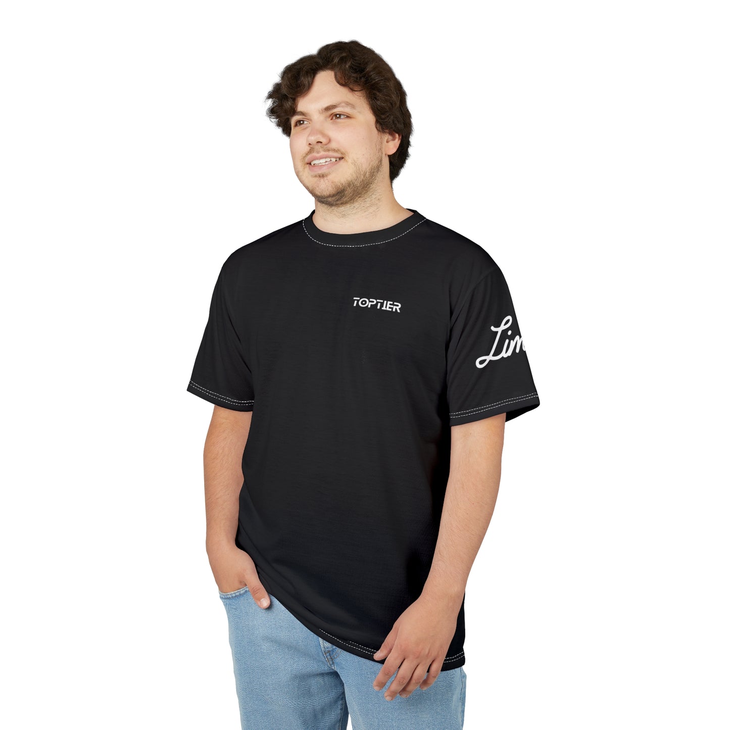 Top Tier Workout Shirt - Black Limitless