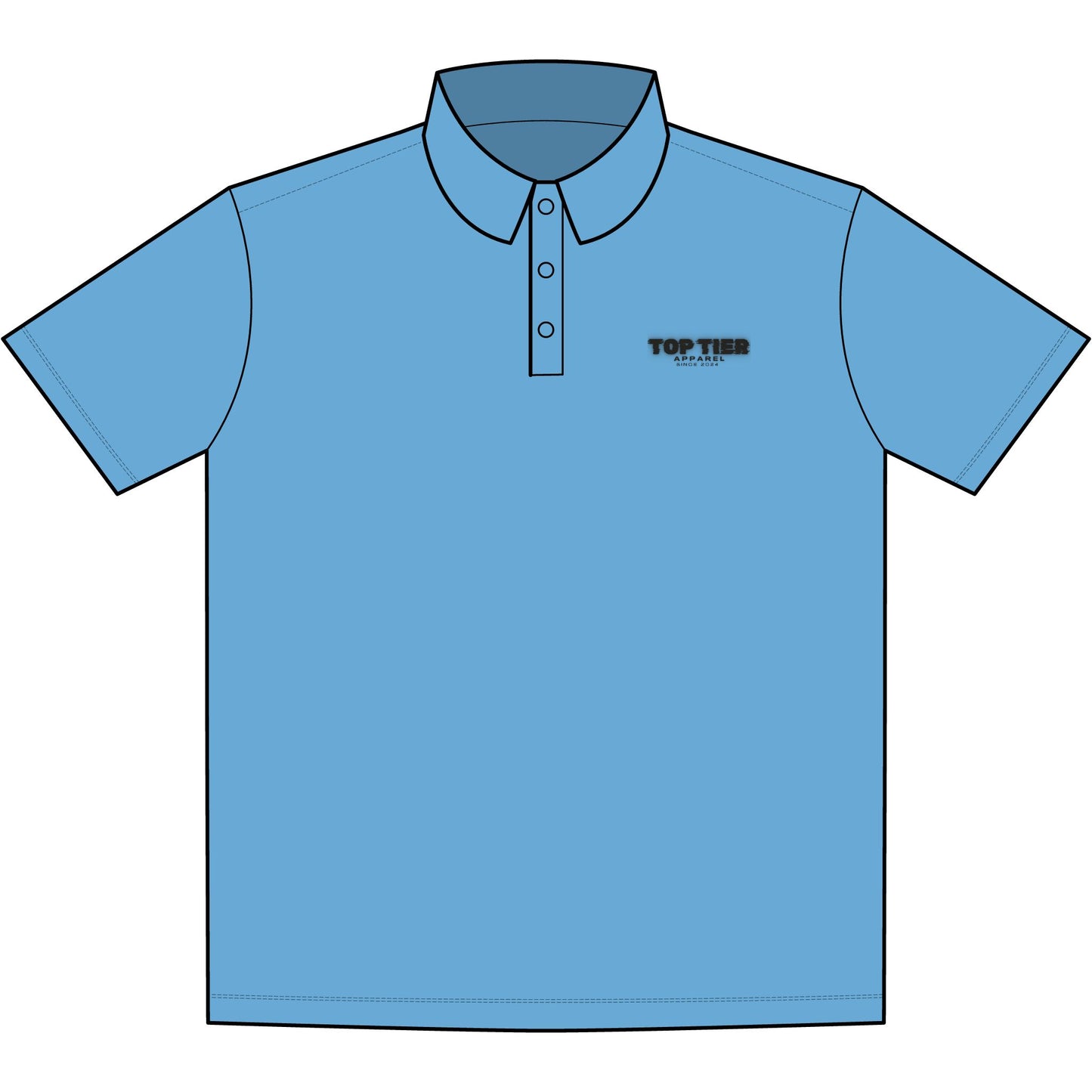 Golf Polo Limited Top Tier Design Men's Polo Shirt