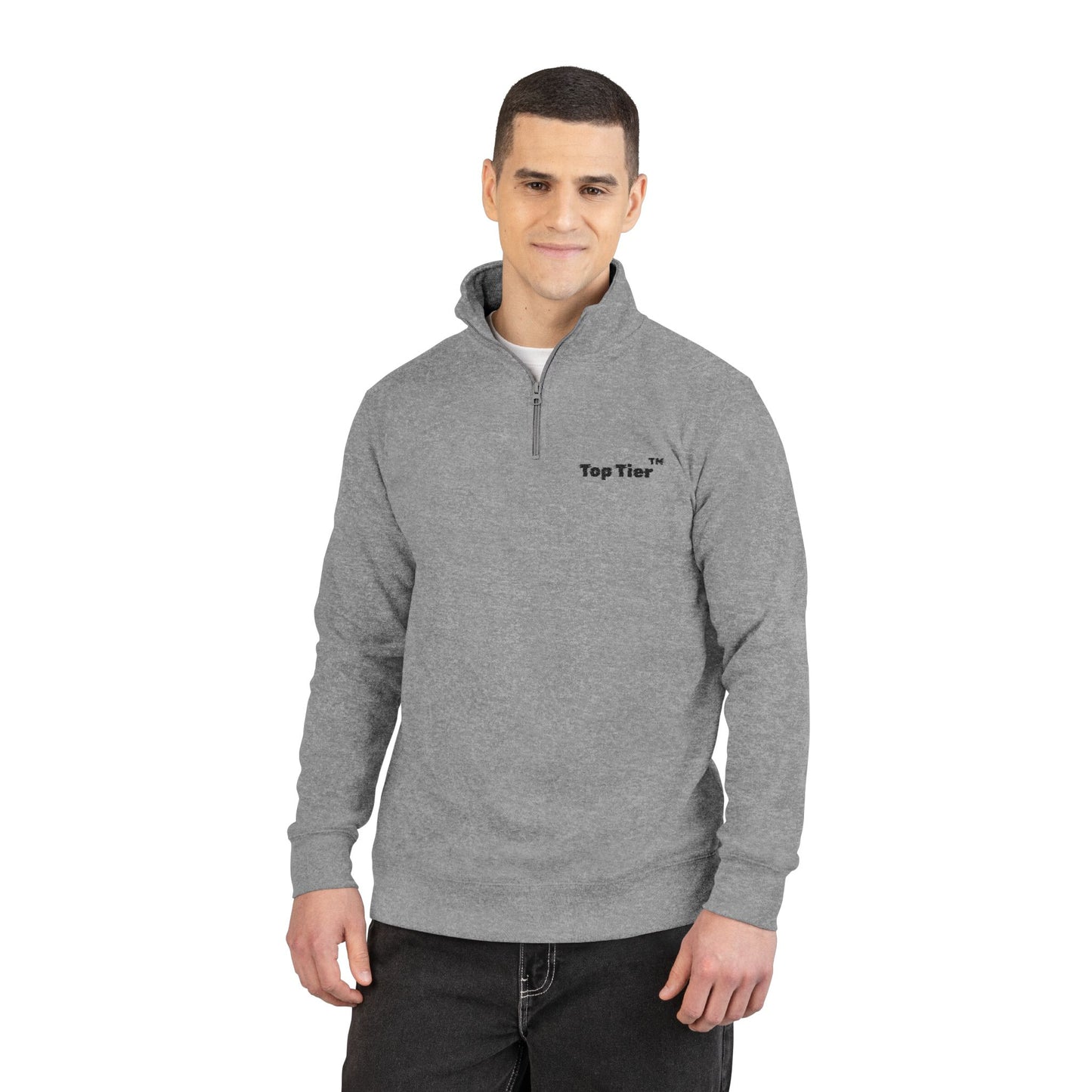 Built for Ambition Embroidery Fleece Pullover Black Font