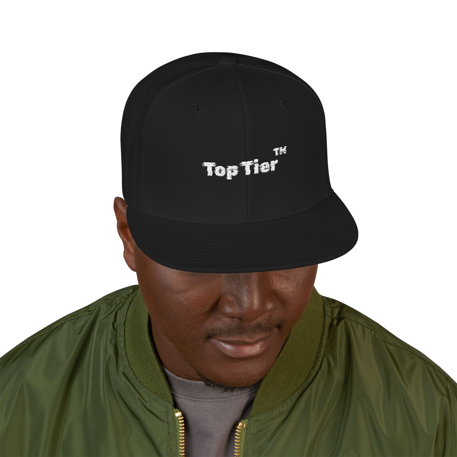 Top Tier Embroidered Snapback - Top Tier Apparel