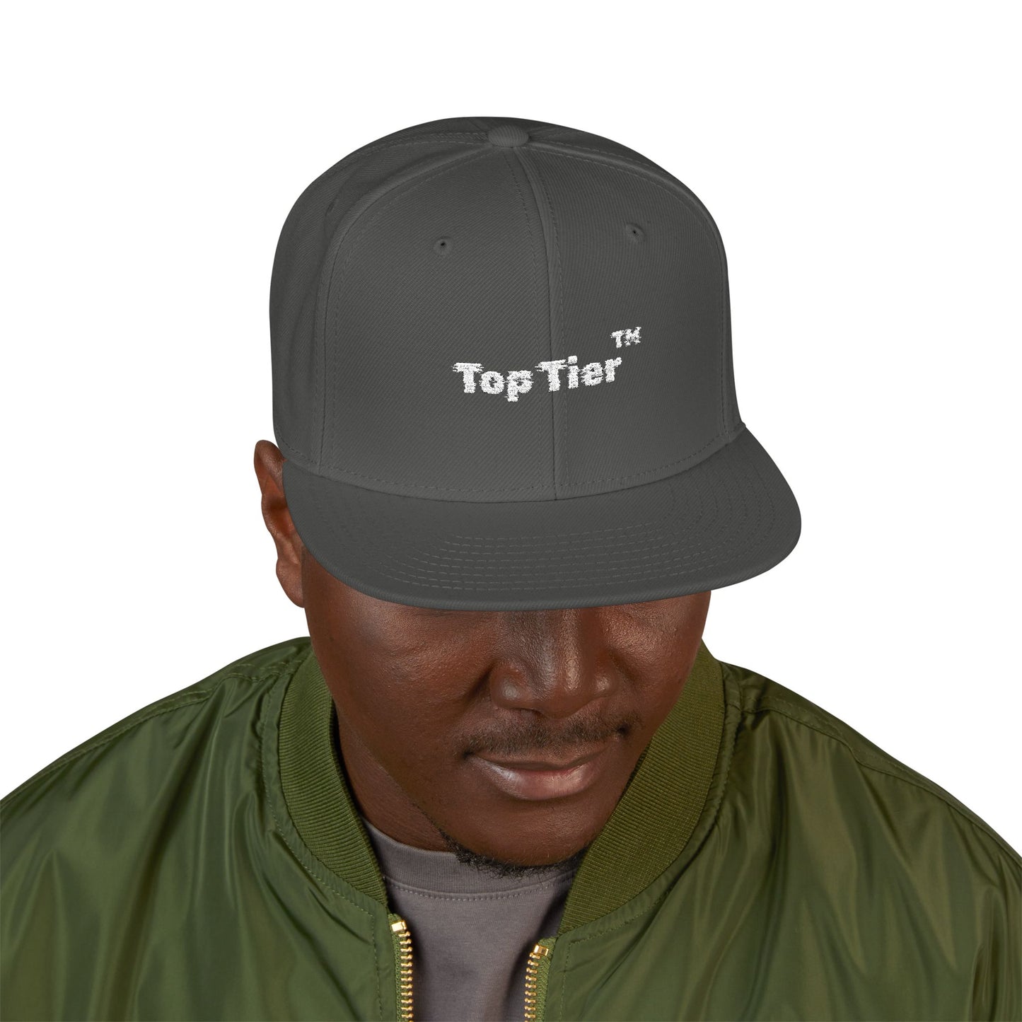 Top Tier Embroidered Snapback - Top Tier Apparel