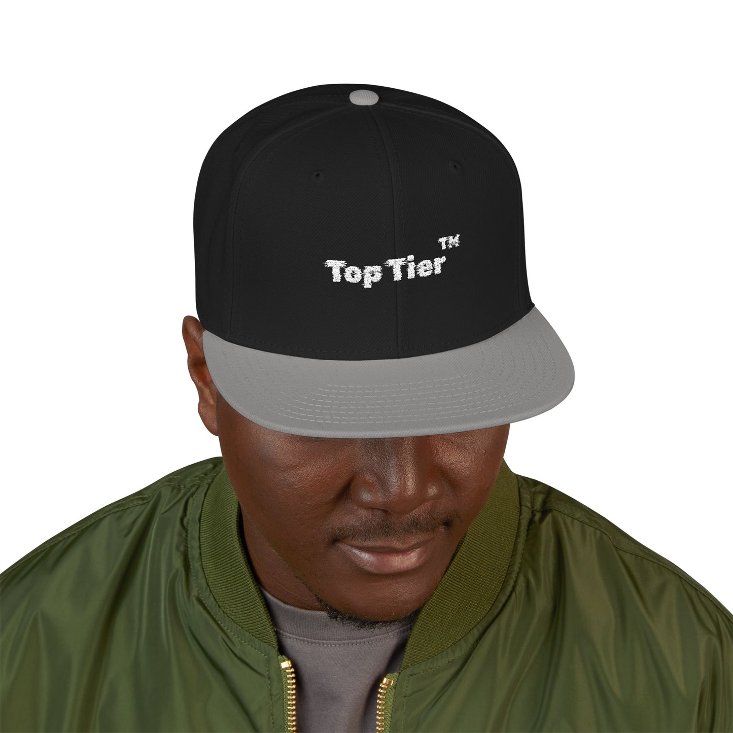 Top Tier Embroidered Snapback - Top Tier Apparel
