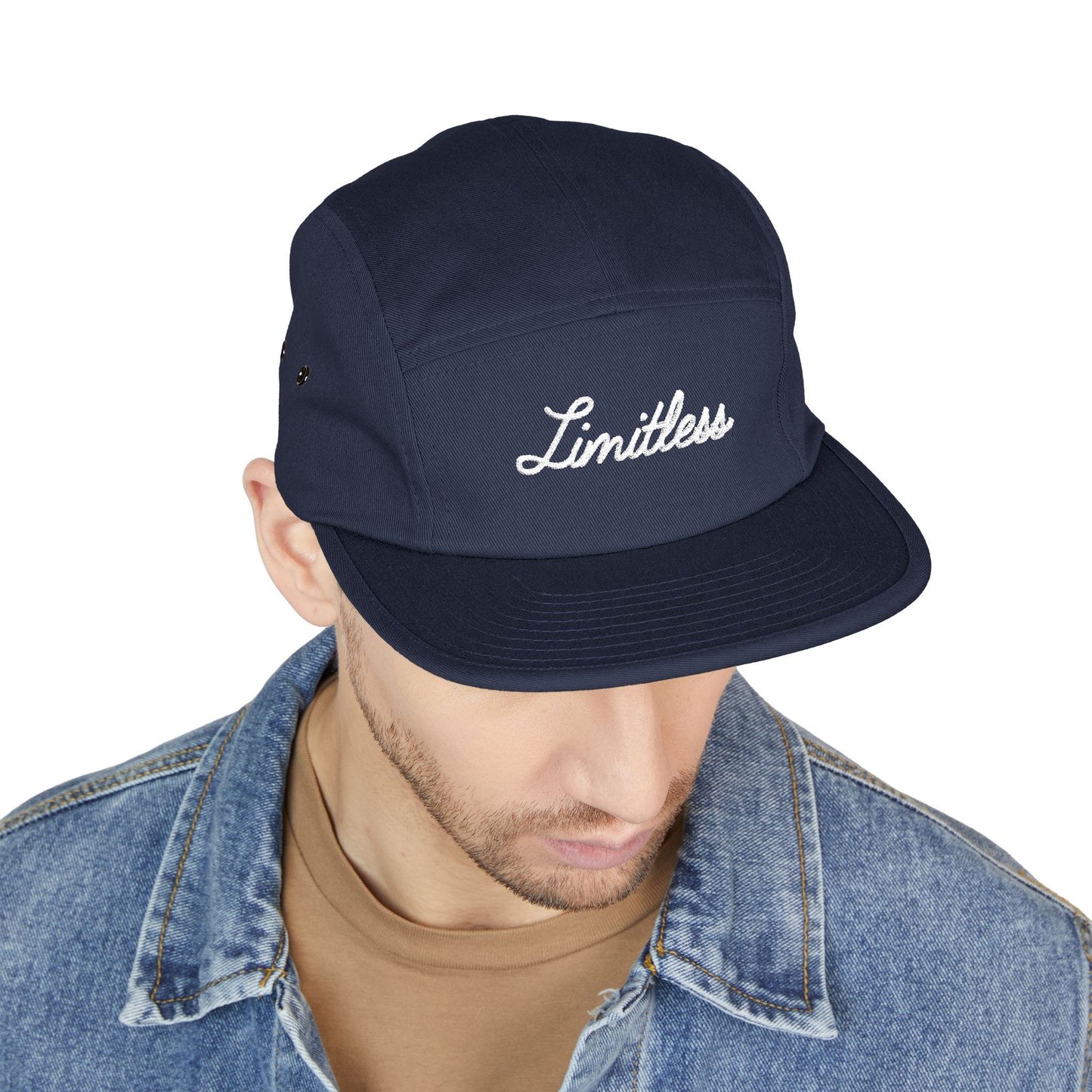 Top Tier Embroidered 5 Panel Cap - Top Tier Apparel