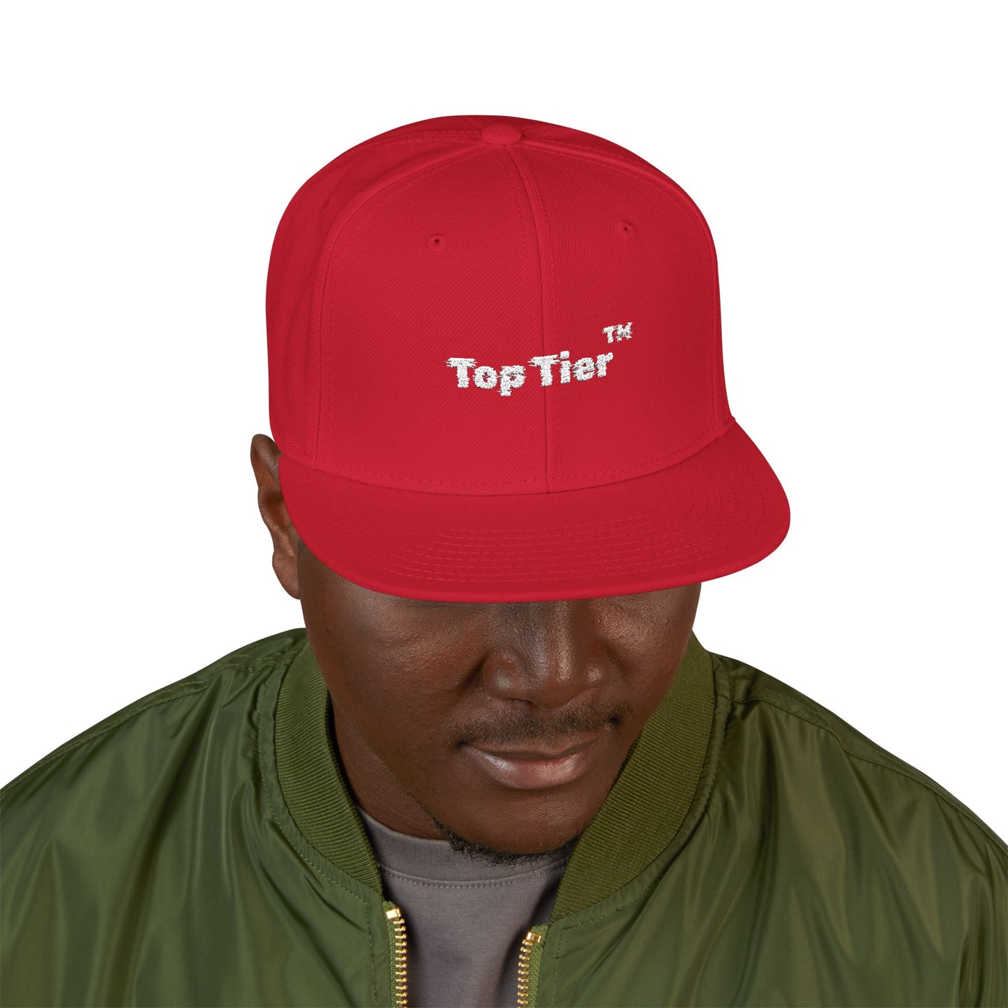 Top Tier Embroidered Snapback - Top Tier Apparel