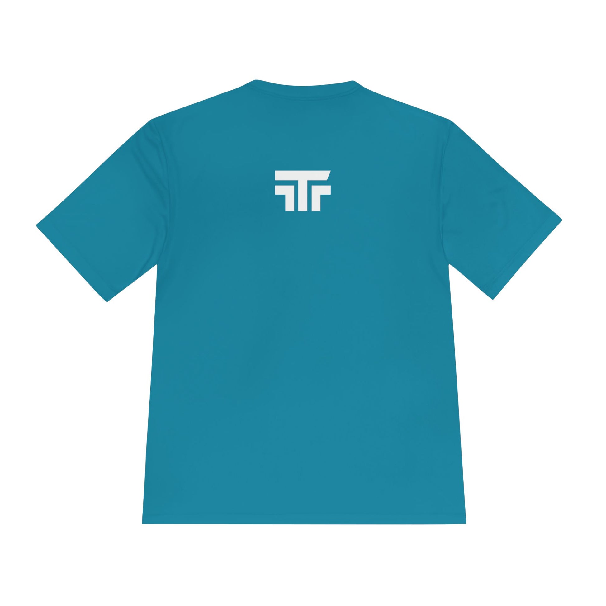 Black gym T-shirt with Top Tier Gymrat logo printed on front, made by Printify, showcasing a sporty casual design.