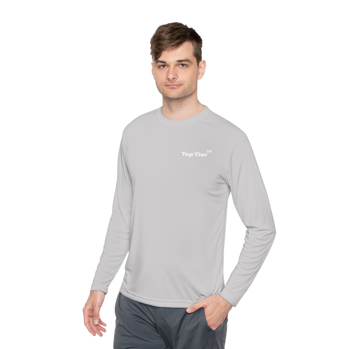 White Limitless Lightweight Workout Long Sleeve