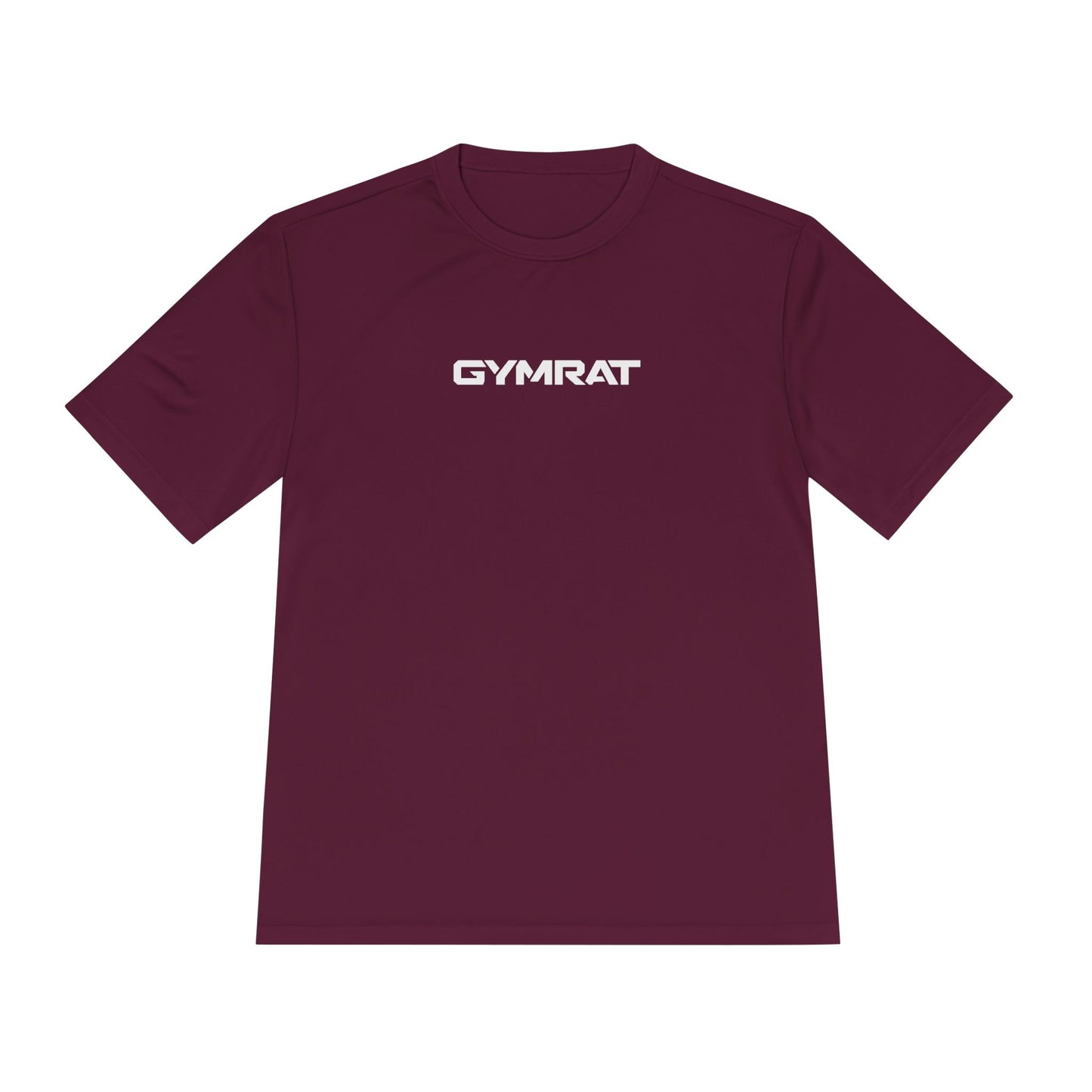 Gray Top Tier Gymrat logo T-shirt by Printify featuring a bold gym-themed design on the front.