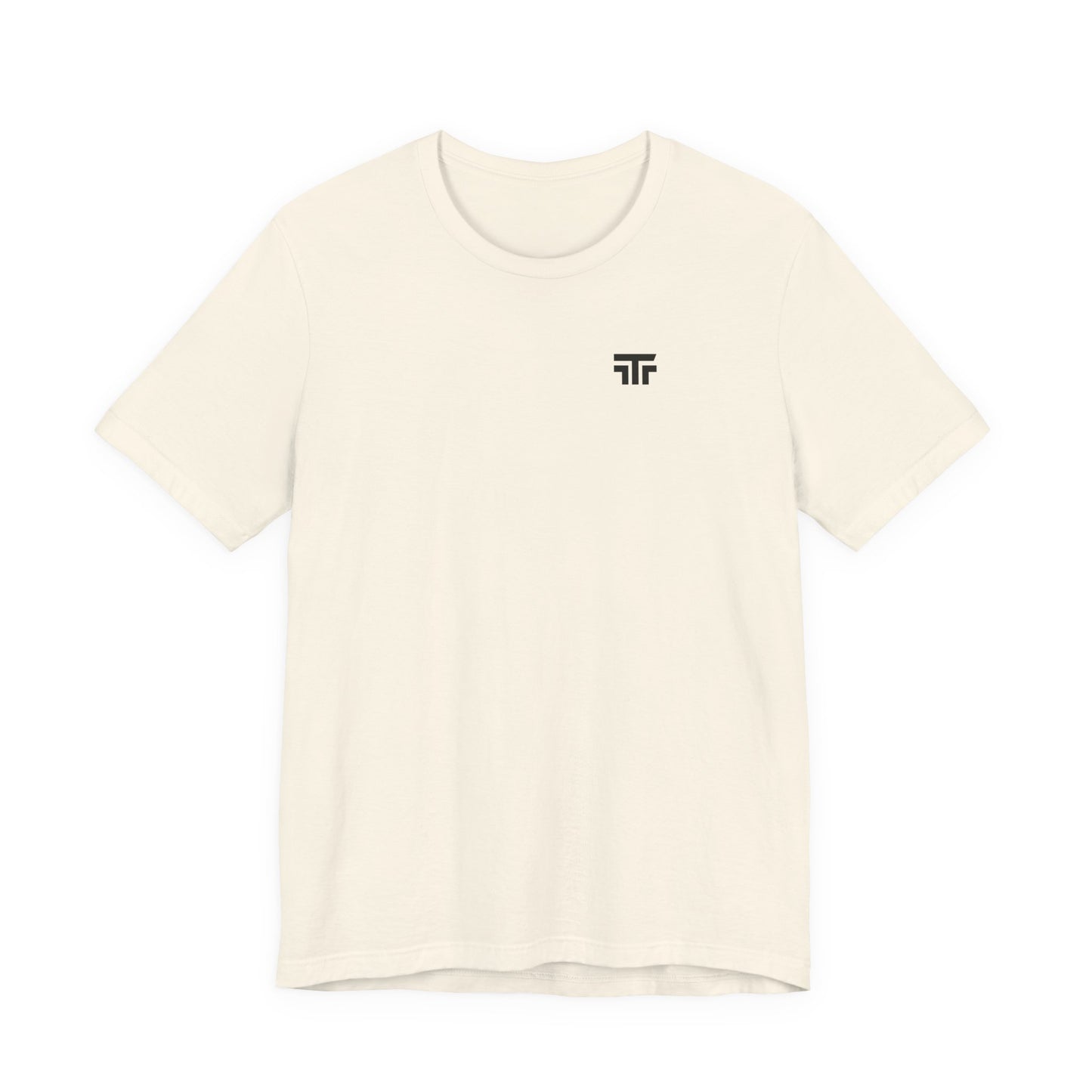 Printify Top Tier Core Tee, a comfortable unisex T-shirt with a classic fit, shown in a neutral color.