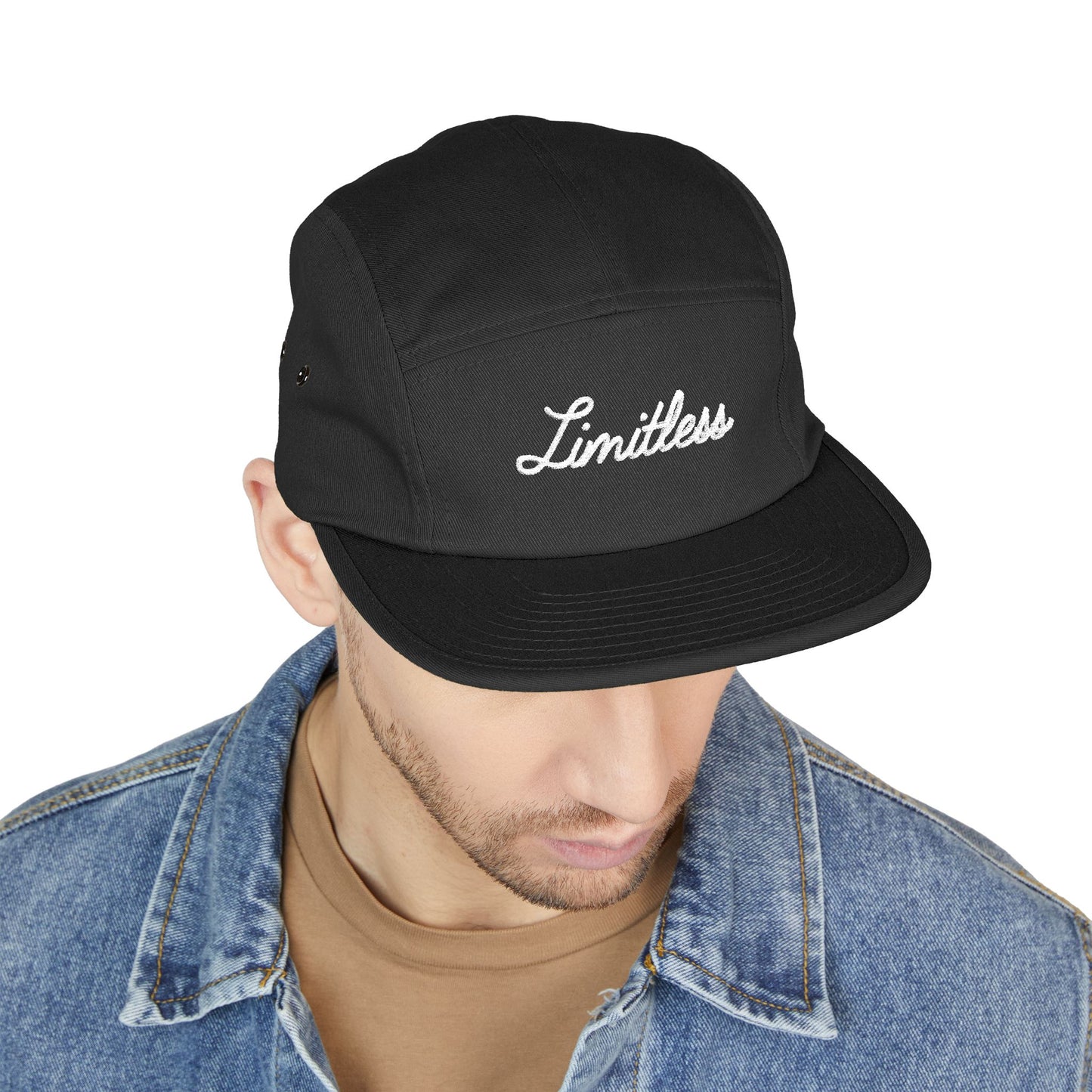 Top Tier Embroidered 5 Panel Cap - Top Tier Apparel