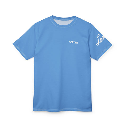 Top Tier Workout Shirt - Light Blue Limitless