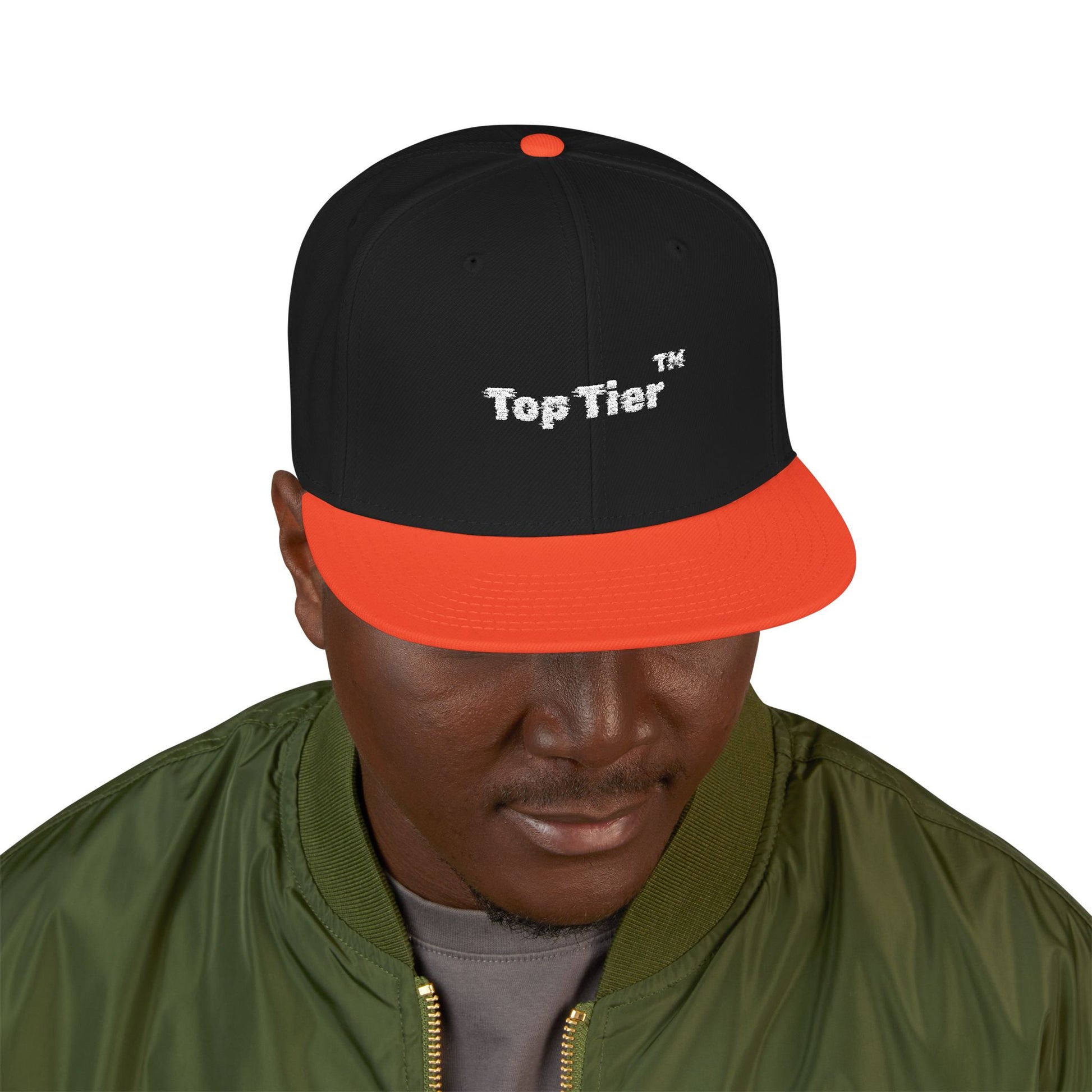 Top Tier Embroidered Snapback - Top Tier Apparel