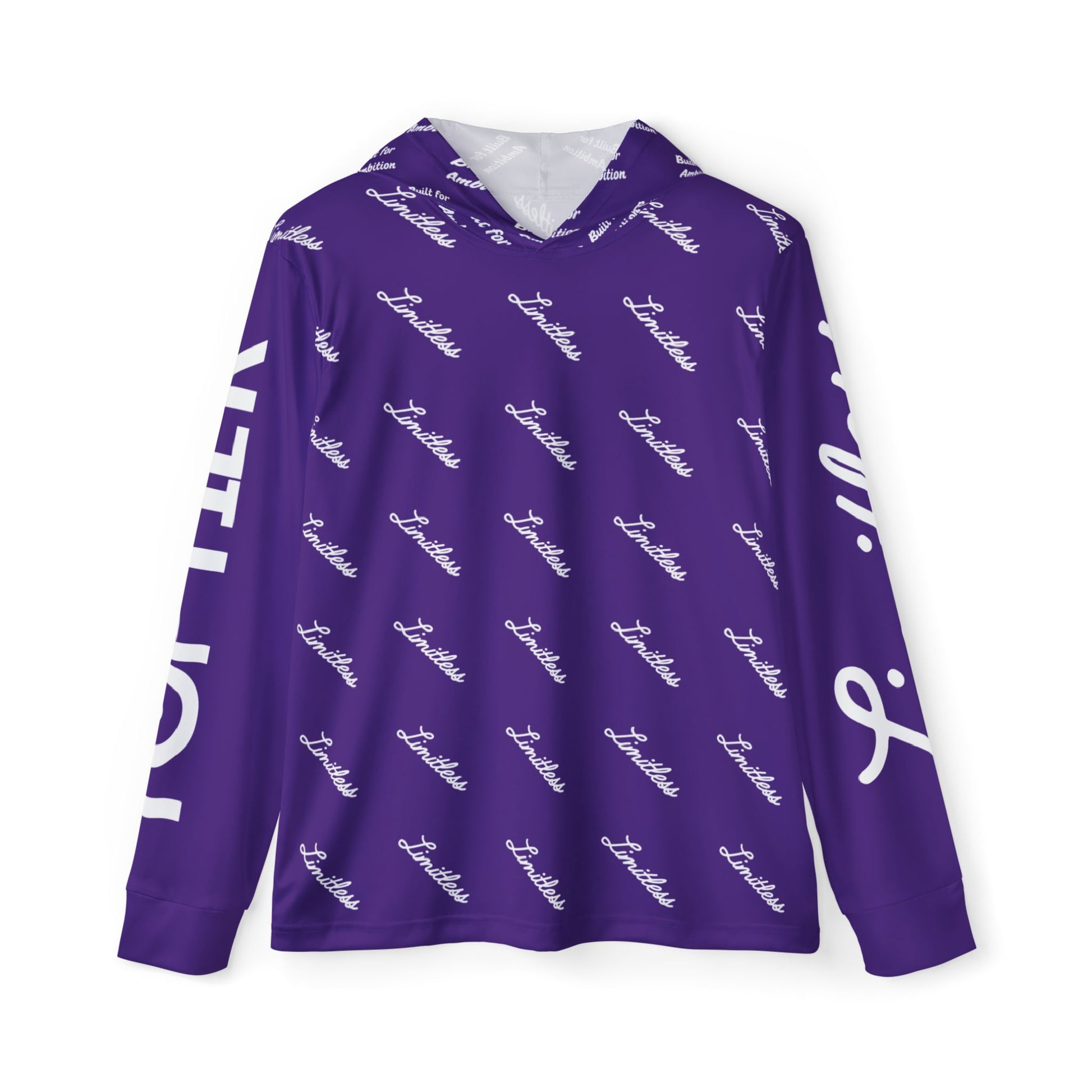 Purple AOP Limitless Performance Hoodie - Top Tier Apparel