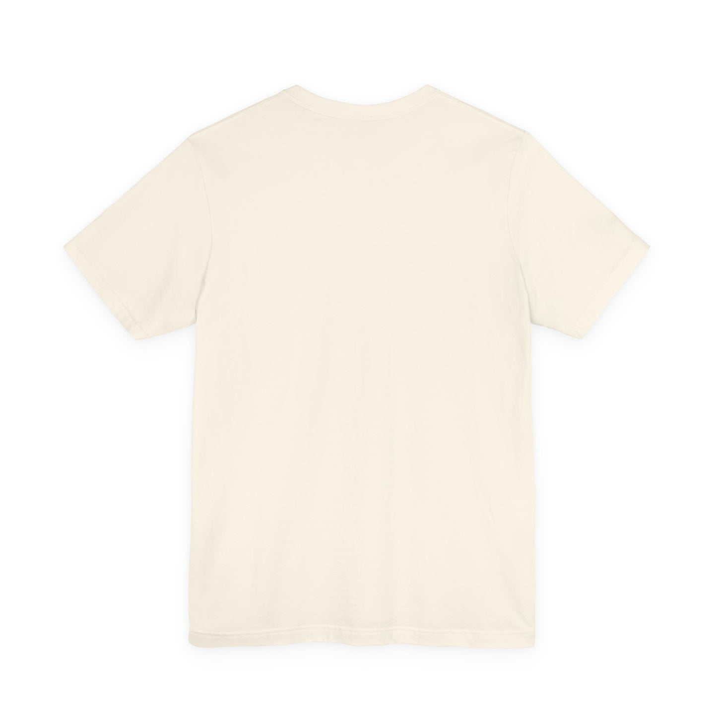 Printify Top Tier Core Tee, a classic unisex T-shirt in soft fabric with a crew neck and short sleeves, displayed on a hanger.