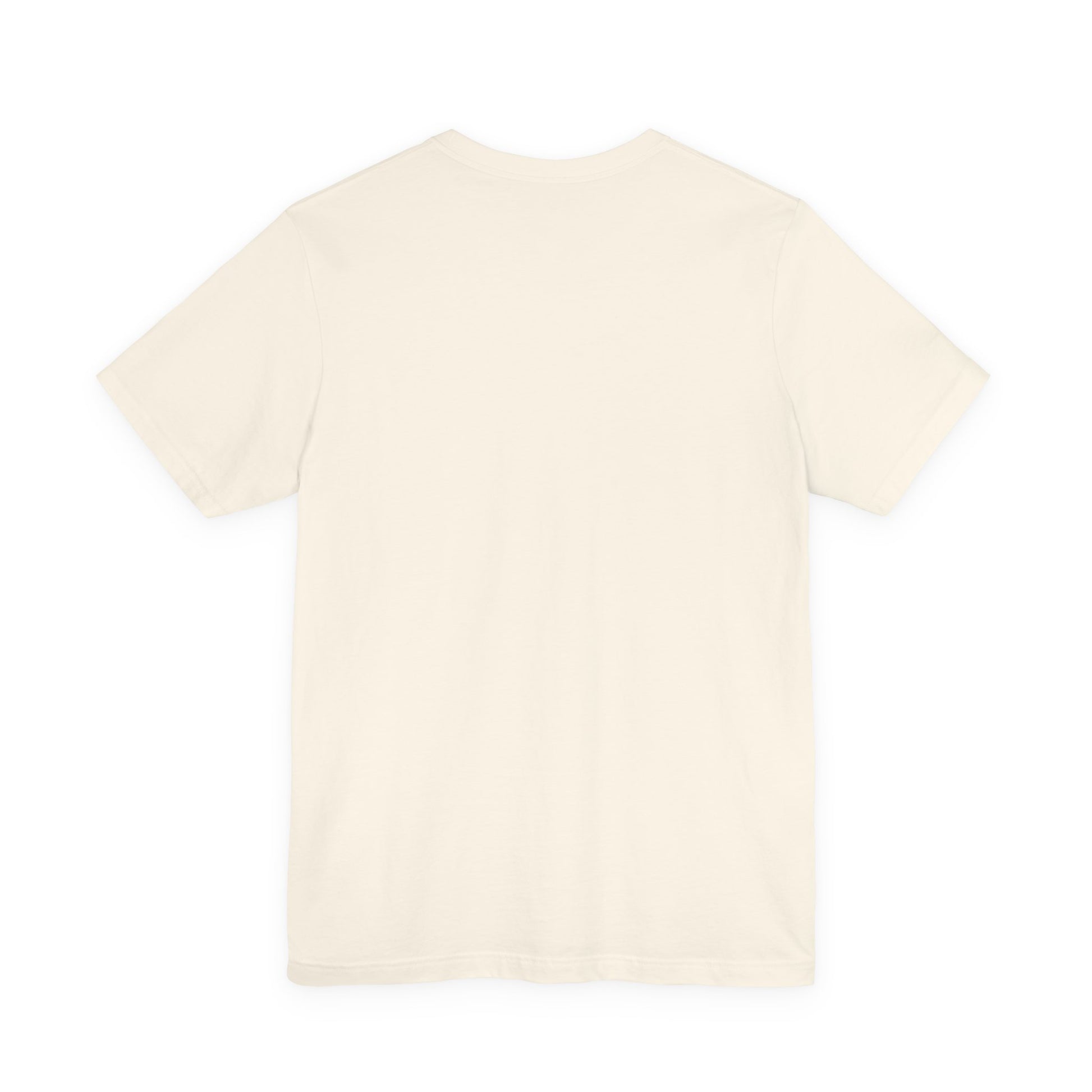 Printify Top Tier Core Tee, a classic unisex T-shirt in soft fabric with a crew neck and short sleeves, displayed on a hanger.