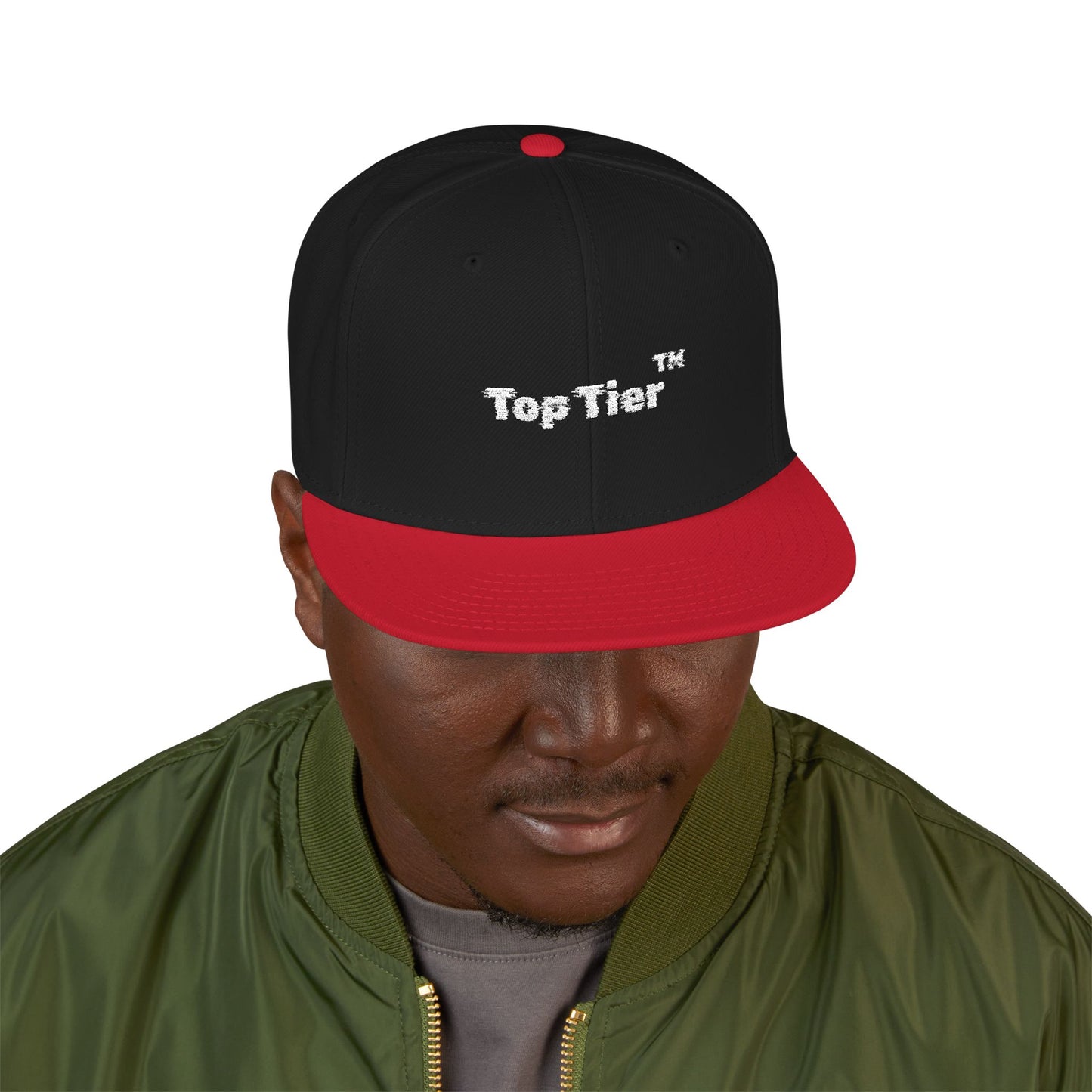 Top Tier Embroidered Snapback - Top Tier Apparel