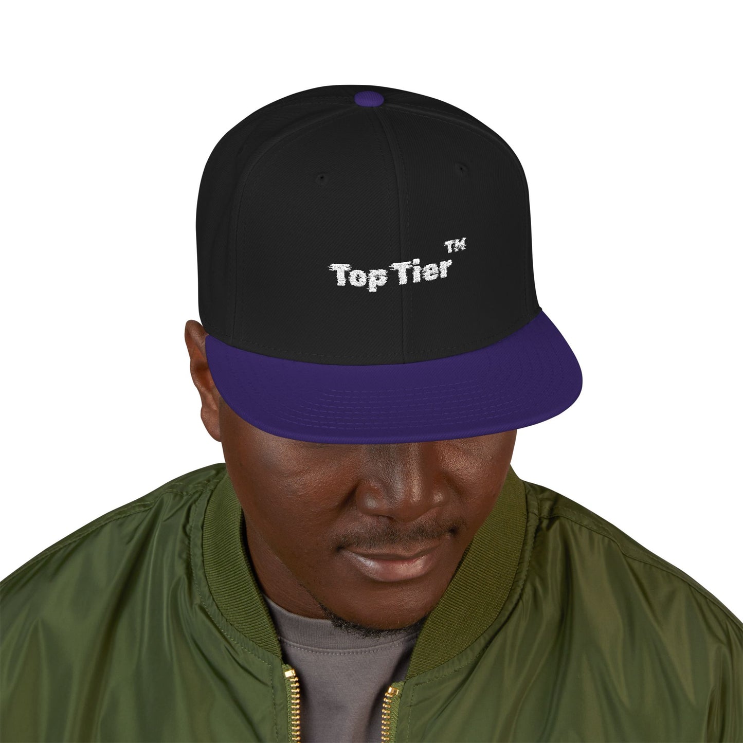 Top Tier Embroidered Snapback - Top Tier Apparel