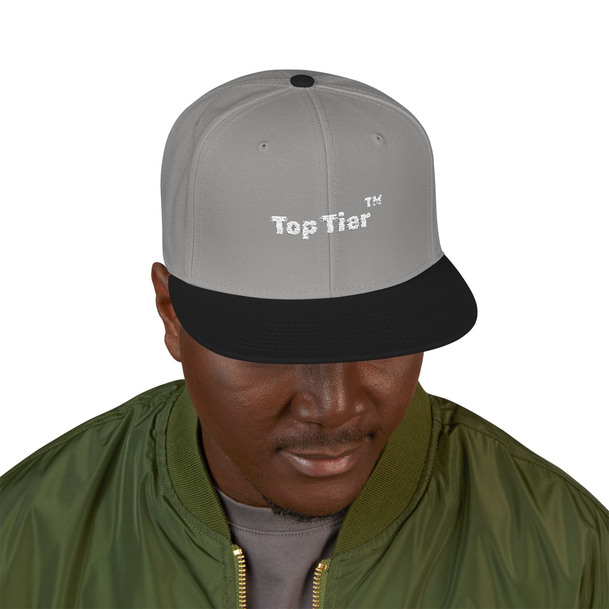 Top Tier Embroidered Snapback - Top Tier Apparel