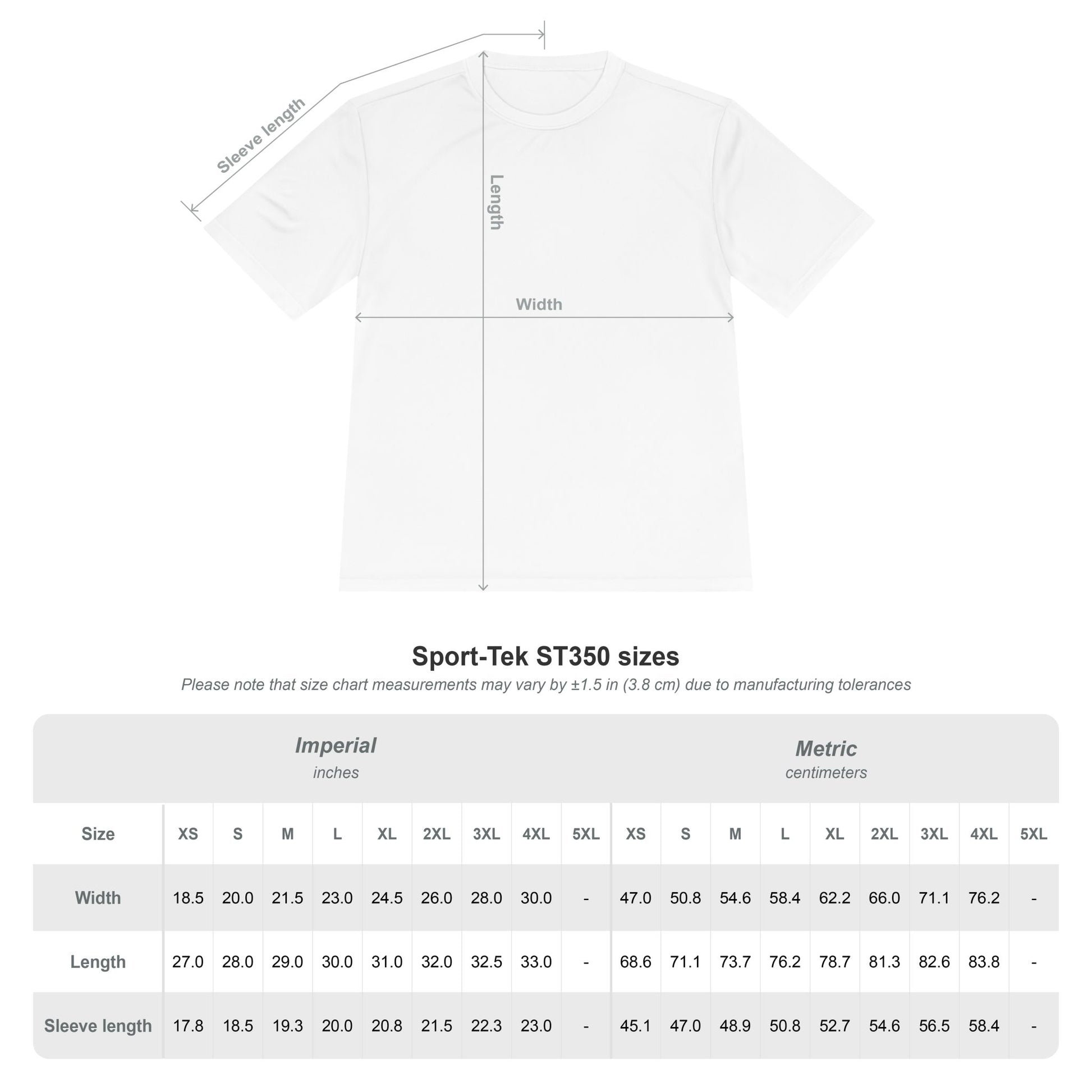 White Printify Top Tier Logo T-shirt with printed logo on front, casual short-sleeve cotton shirt.