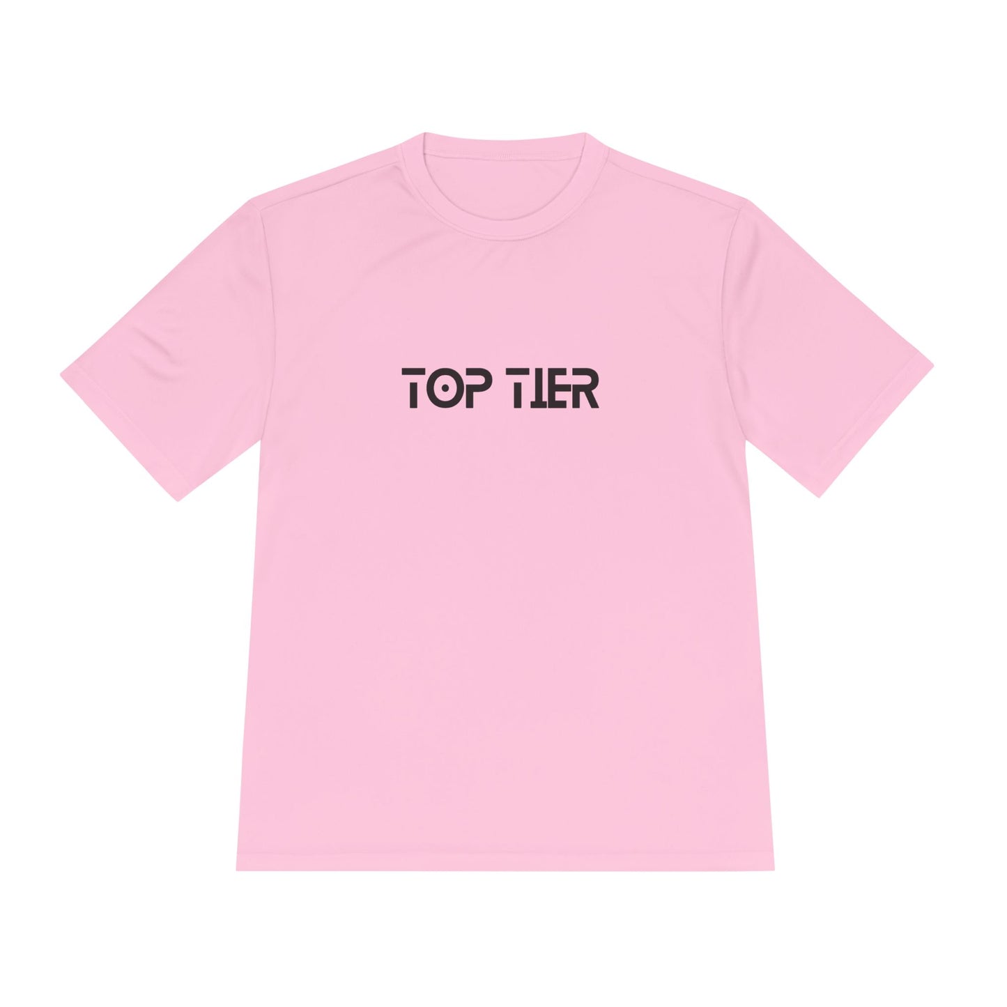 Printify Top Tier Performance T-Shirt showing a close-up of the lightweight, breathable fabric and stylish fit.