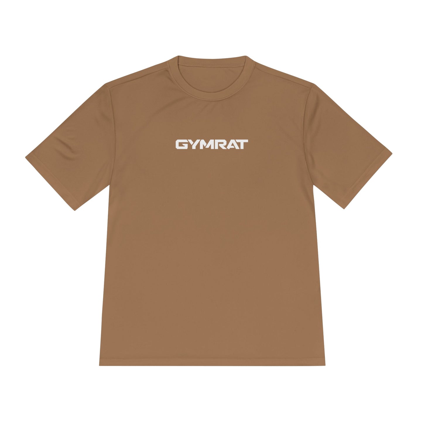 Black Top Tier Gymrat logo T-shirt by Printify, featuring a bold gym-themed design on the front.