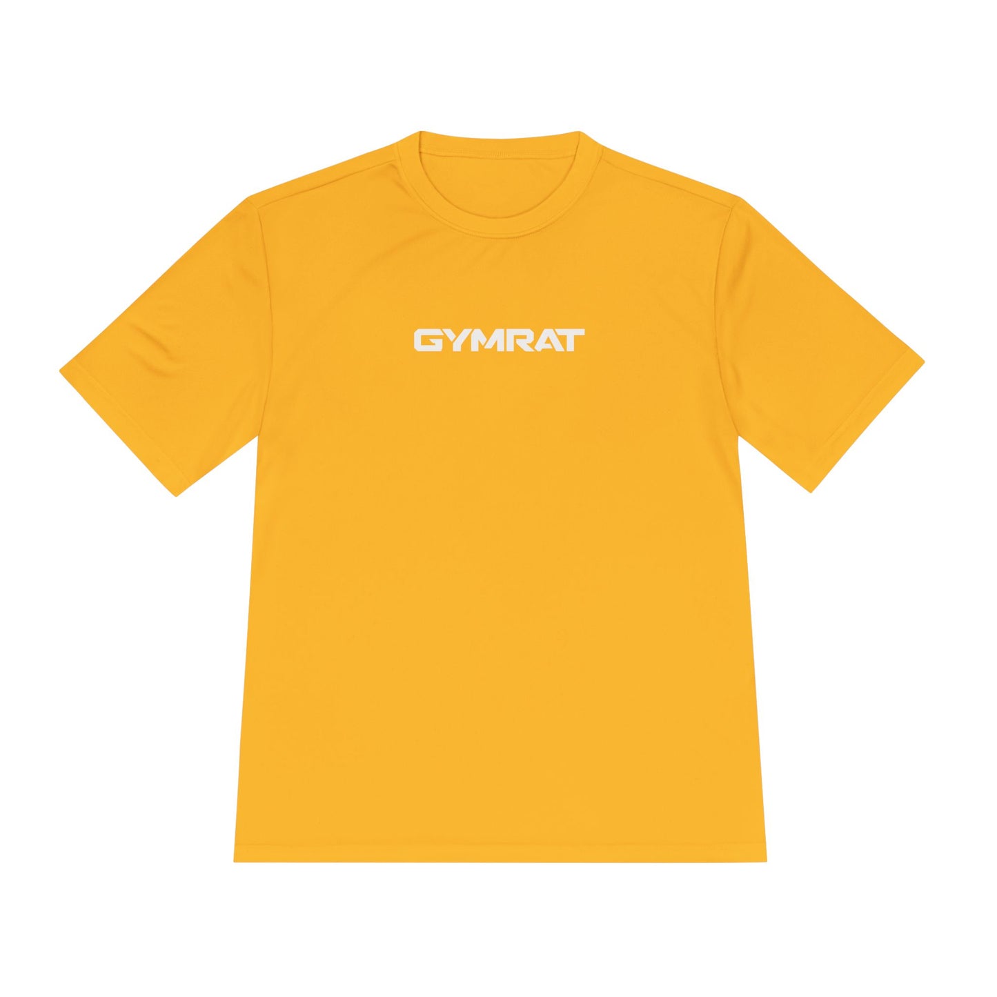 Black gym t-shirt featuring the Top Tier Gymrat logo printed on the front, designed by Printify.