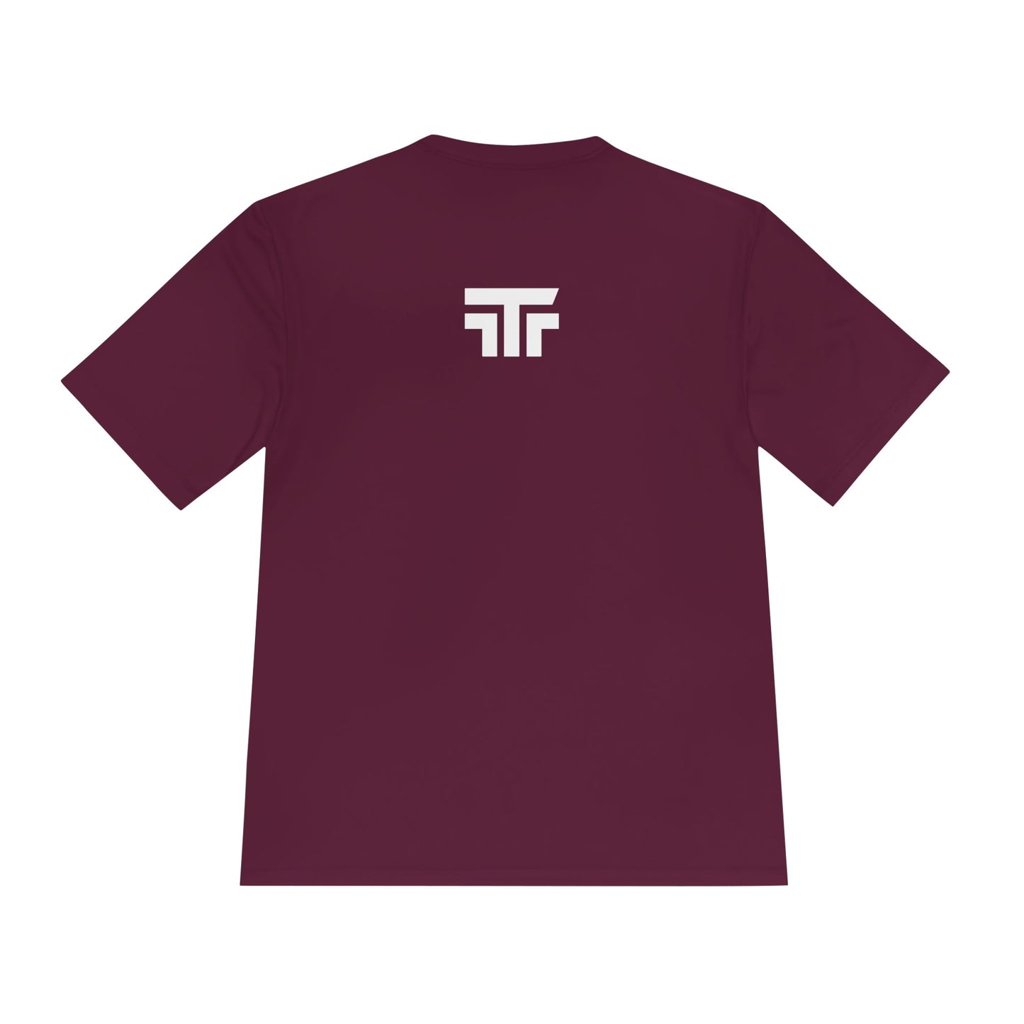 Black gym t-shirt featuring the Top Tier Gymrat Logo printed on the front, made by Printify.