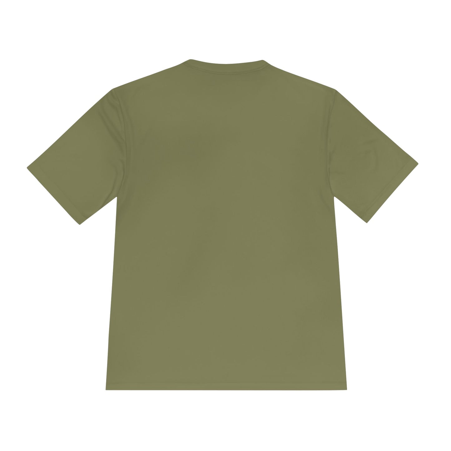Black Top Tier Performance Tee by Printify, a men's athletic T-shirt with a comfortable fit and breathable fabric.