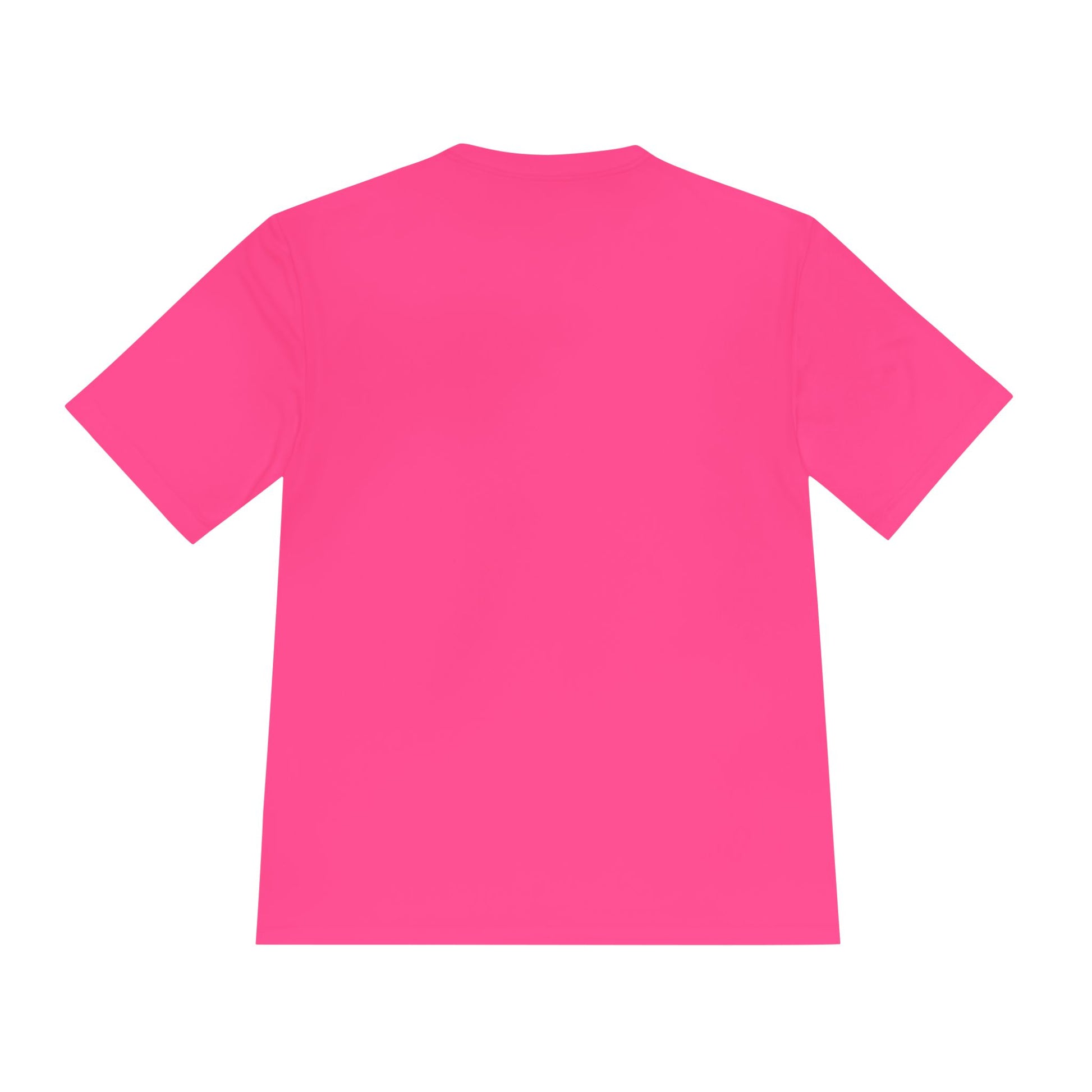 White Top Tier Performance Tee T-shirt by Printify, featuring a comfortable fit and breathable fabric for active wear.