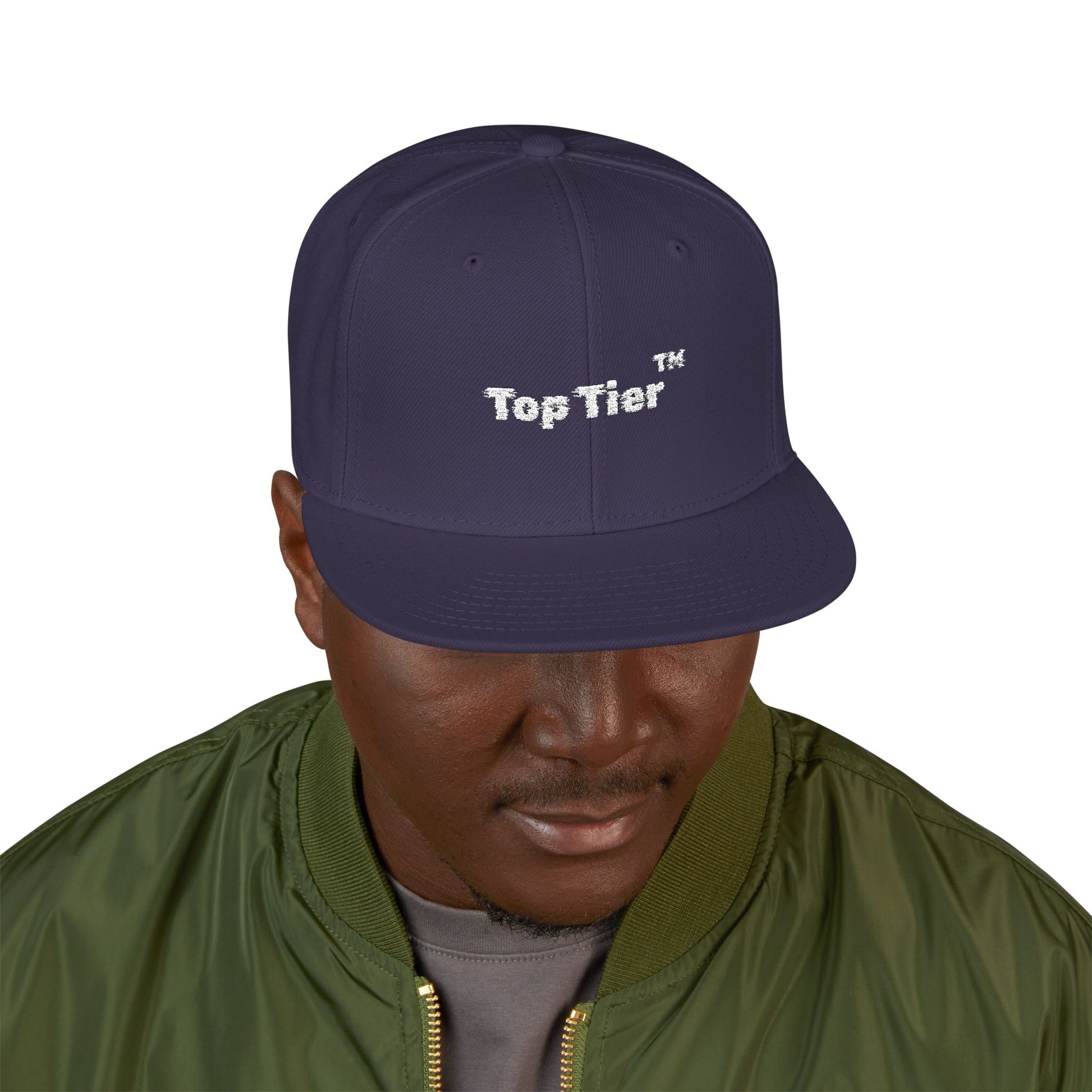 Top Tier Embroidered Snapback - Top Tier Apparel