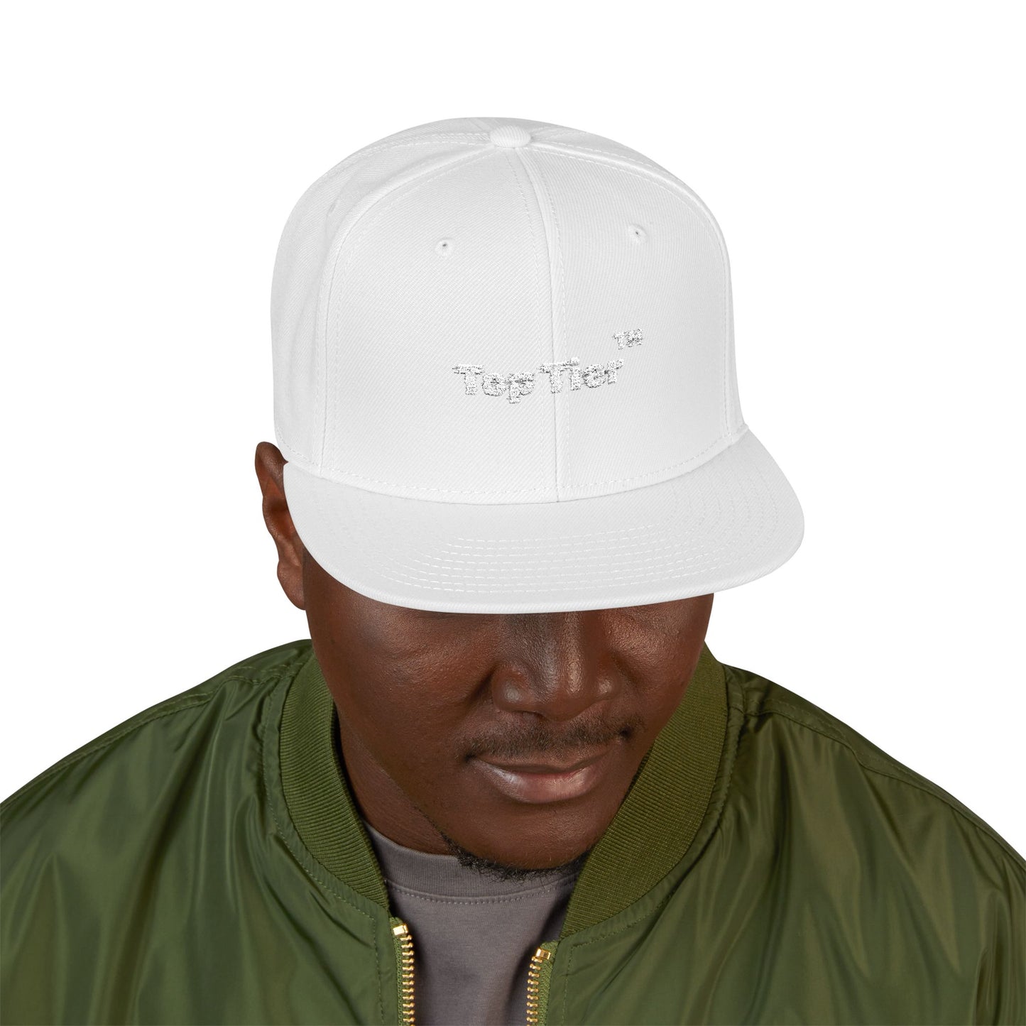 Top Tier Embroidered Snapback - Top Tier Apparel