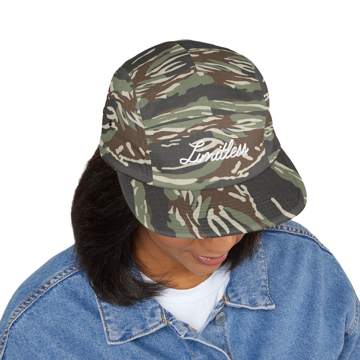 Top Tier Embroidered 5 Panel Cap - Top Tier Apparel