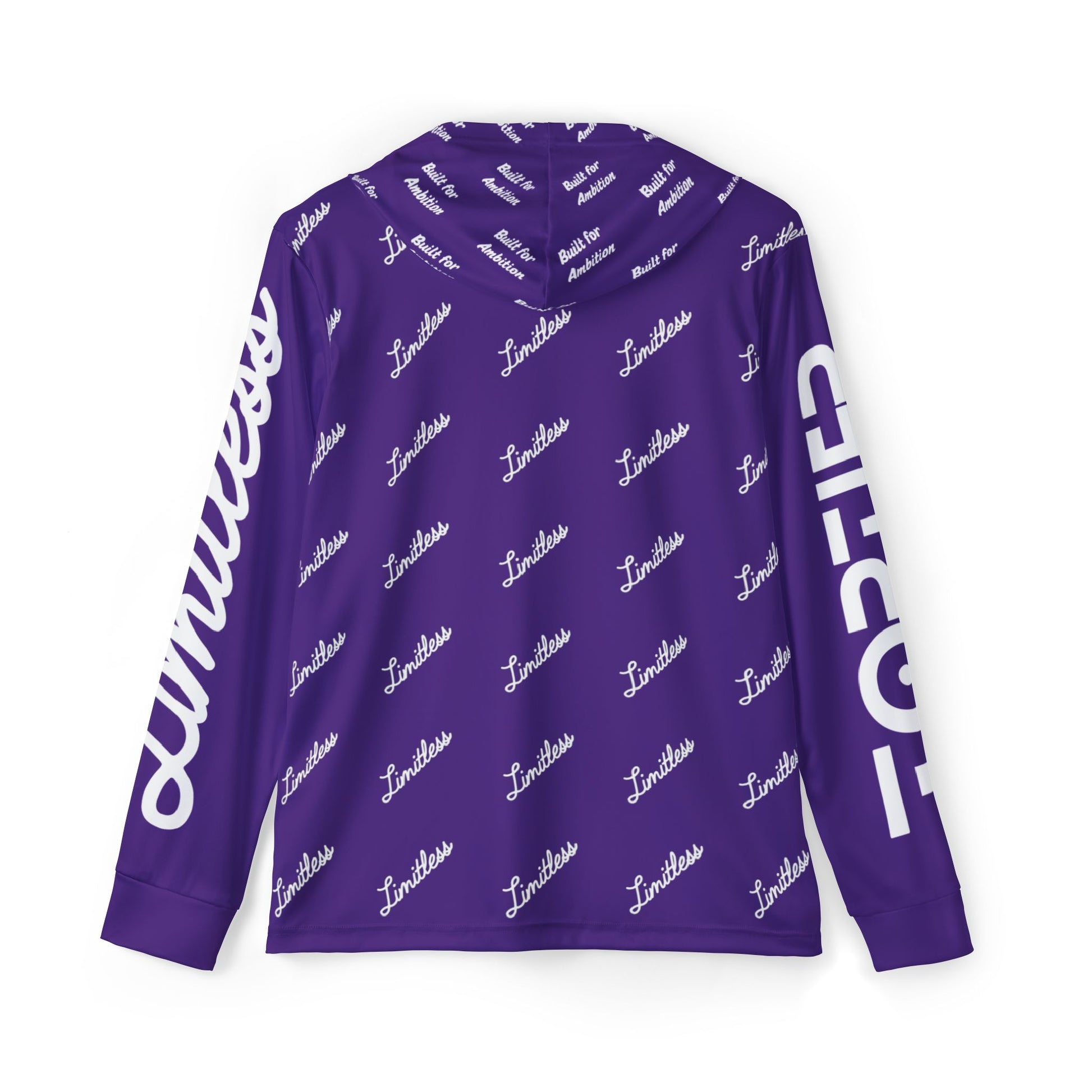 Purple AOP Limitless Performance Hoodie - Top Tier Apparel