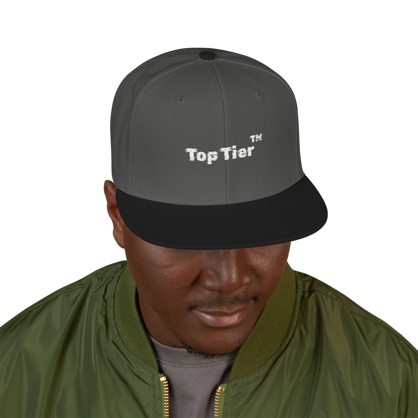 Top Tier Embroidered Snapback - Top Tier Apparel